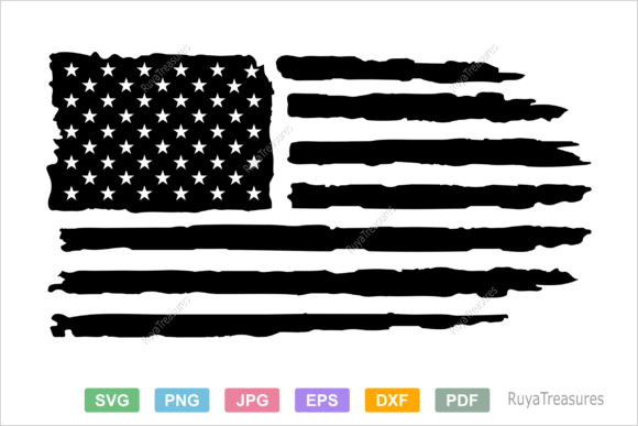 American Distressed Flag: Graphics and Crafts for Real Publishing