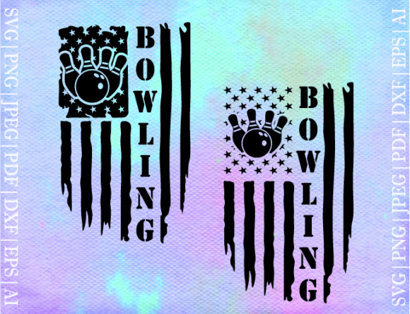 Bowling Flag SVG: A Designer's Take on Sporty Embroidery
