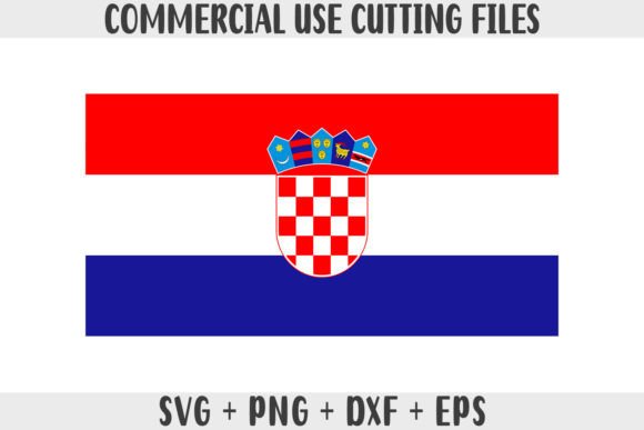 Croatia Flag SVG: Premium Graphics for Crafts