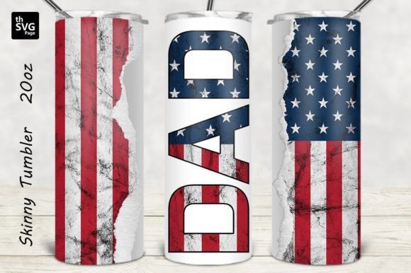 DAD Flag Tumbler Graphics for Crafts Review