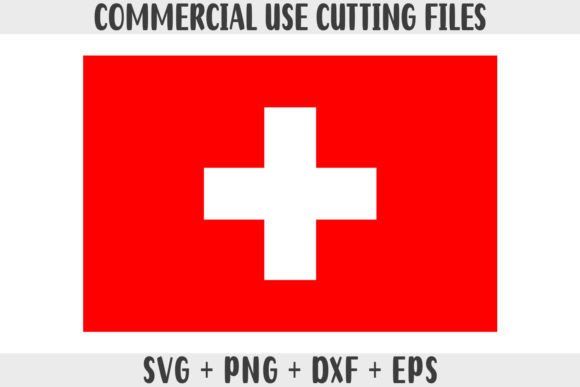 Switzerland Flag SVG: Graphics for Crafts & Branding