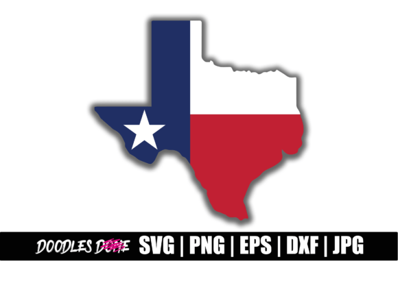 Texas Flag SVG for Crafts and Graphics